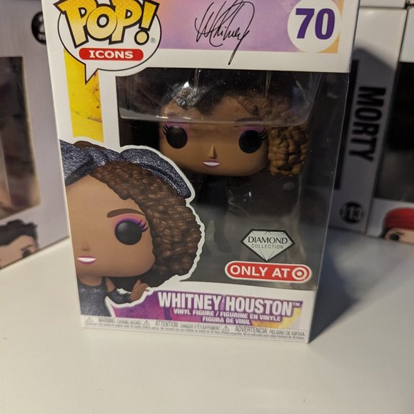 Funko Pop! Whitney Houston Target Icons Whitney 70 - Picture 1 of 3